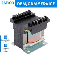 Transformador de Aislamiento Monofásico BK de 220V a 24V 12V 6V 36V 100VA Tipo Seco de Cobre para Circuito de Control de Señales