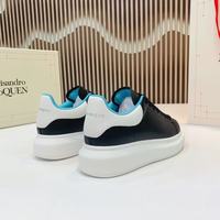 Mocassins de luxe de haute qualité, petits, blancs, décontractés, à semelle épaisse, avec lacets intégraux, pour un look tendance et rehaussant