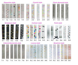 2025 nuevo estilo Y2K pegatinas de acupresión holográficas para la oreja 20 piezas sin perforación para terapia del sueño adelgazamiento Facial alivio del dolor - Product Image 6