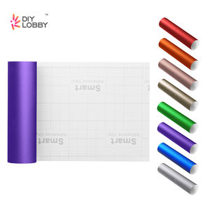 Diylobby 8-Color Metallic Matte PVC Vinyl Waterproof Smart Permanent Adhesive for Silhouette Cameo, Vinyl Roll for Craft Cutter - Product Image 3