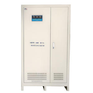 Промышленный автоматический трехфазный компенсируемый стабилизатор напряжения SBW-400KVA / сервостабилизатор переменного тока с медной обмоткой - Product Image 1
