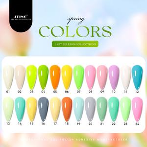 JTING Nouvelle Collection de Vernis Gel Printaniers 24 Couleurs – Tendance des Ongles du Nouvel An – Marque Unique OEM/ODM - Product Image 4