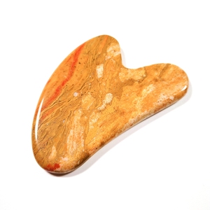 Outil de massage gua sha en forme de cœur, 1 pièce, accessoire de santé pour le racage, <span class=keywords><strong>pierre</strong></span> massante, jaspe guasha - Product Image 3