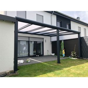 <span class=keywords><strong>Toldo</strong></span> retráctil de aluminio para terraza, cubierta impermeable de vidrio para Patio, aprobado por la CE, gran oferta alemana - Product Image 3