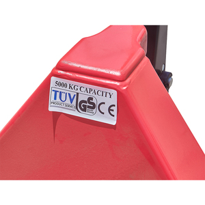 Yeni tasarım depo el-kaldırma 5 Ton palet taşıyıcı naylon tekerlek depo manüel paletli kamyon palet taşıyıcı - Product Image 2