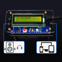 Kit DIY électronique pour l'exercice de soudure de circuits imprimés, décodeur de code Morse CW 9V CC, pour étudiants et passionnés d'électronique