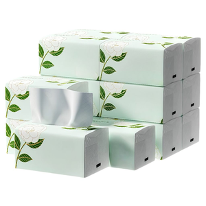 Vente directe usine – Mouchoirs en papier vierge 4 plis, prix de gros, jetables, pour usage domestique, avec logo personnalisé, emballage individuel - Product Image 1
