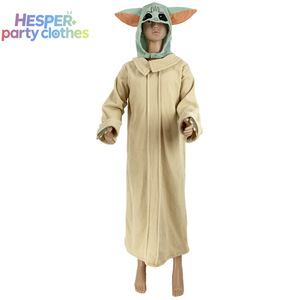 ชุดคอสเพลย์เบบี้โยดาแมนดาลอเรียน HESPER สำหรับฮาโลวีน ชุดเอเลี่ยนสำหรับผู้ใหญ่และเด็ก เหมาะสำหรับการแสดงบนเวที - Product Image 2