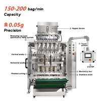 CE High Speed 5-Lane Fully Automatic Three-Side Seal 0.5g/1g//5g Sachet Packing Machine for Salt Sugar Desiccant Granule