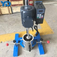 Mélangeur Disperseur Électrique/Mécanique de Laboratoire pour Encres, Liquides et Peintures