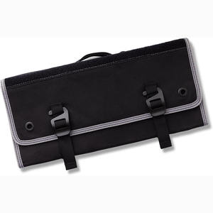 Échantillon gratuit Sac à couteaux Sac à roulettes en toile pour chef Sac de transport personnalisé en cuir avec 11 poches - Product Image 1