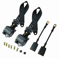 Accessoires de bus les plus vendus, ceinture de sécurité à deux points, matériau en nylon, certifiée CCC, tête de verrouillage en acier, pièces de bus