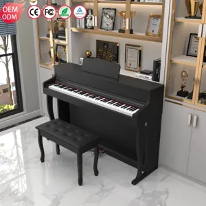 KIMFBAY 88键立式钢琴键盘专业钢琴中国制造88键加权键盘数字钢琴