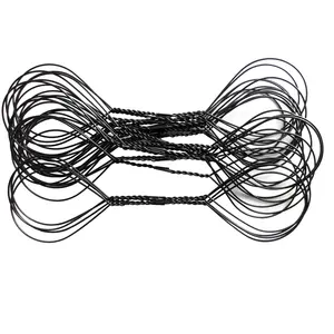 Импортеры китайских товаров черные обожженные оцинкованные катушки провода петли проволочной стяжки