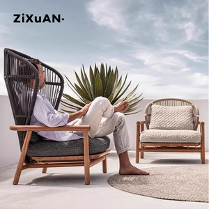 Ensemble <span class=keywords><strong>de</strong></span> mobilier <span class=keywords><strong>de</strong></span> patio, ensembles <span class=keywords><strong>de</strong></span> jardin, chaise longue moderne en rotin et aluminium, canapé <span class=keywords><strong>de</strong></span> luxe <span class=keywords><strong>italien</strong></span> pour balcon, chaises longues rustiques pour terrasse et piscine - Product Image 3