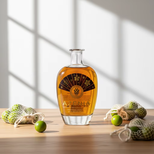 Bouteilles en verre carrées plates vides de 500 ml, 16 oz, 1 L, 1,5 L pour spiritueux, whisky, <span class=keywords><strong>vodka</strong></span>, gin avec bouchon en liège - Product Image 4