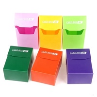 Boîte de jeu de cartes TCG personnalisée en plastique ou en cuir de qualité supérieure