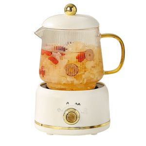 Multifunctional Mini Cordless <b>Kettle</b> Glass Boil-Dry 0.6L 360W <b>Keep</b> <b>Warm</b> Glass Housing Easy to Clean and Resistant to Scratches. - Product Image 2