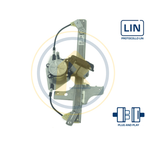 Regulador de Ventana Ac Rolcar ADAPTABLE para OE 9673154180 9806088580 9816402280 compatible con Citroën C3 2016 - Product Image 1