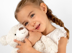 Nuovi <span class=keywords><strong>Orecchini</strong></span> a Perno per Bambini in <span class=keywords><strong>Argento</strong></span> Sterling 925 Placcato Oro con Corona in Zirconi <span class=keywords><strong>Rosa</strong></span> e Bianchi - Product Image 3