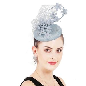 Nuevo Sombrero de Moda para Mujer, de Malla de Cáñamo, Estilo Vintage, para Eventos Sociales, Accesorios para el Cabello, Sombrero para Fiesta del Té, Clip para el Cabello, Sombreros Fascinantes para Damas - Product Image 2