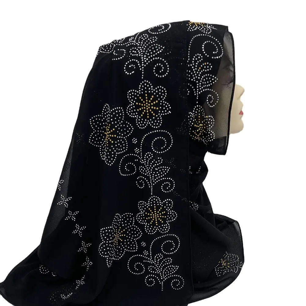 2022 yeni moda Dubai şifon başörtüsü eşarp taklidi hollanda müslüman kadınlar