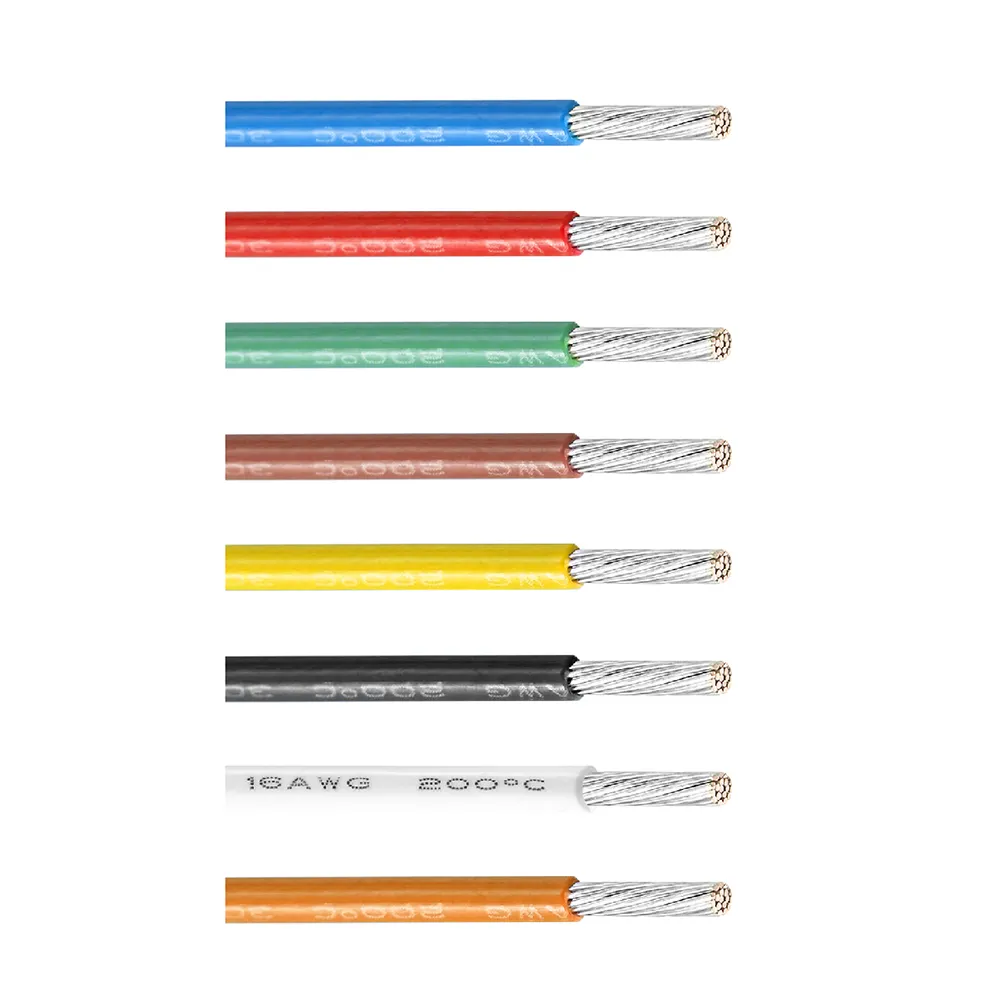 SIAF HEAT RESISTANT EQUIPMENT CABLE SILICONE WIRE 1.5MM VARIOUS SIZE LENGTH