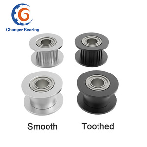 <span class=keywords><strong>Poulie</strong></span> de distribution GT2 à roulement, largeur de courroie 6/10 mm, alésage 3/4/5 mm, 16/20 dents, dentée/lisse, pour imprimante 3D - Product Image 3
