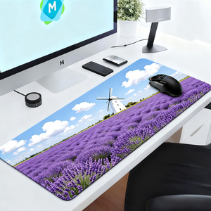 Stations de bureau rectangulaires à taille personnalisée tapis de bureau tapis de souris de jeu imperméable à l'eau sublimation tapis de souris Anime <span class=keywords><strong>Xxl</strong></span> - Product Image 1
