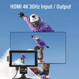 Viltrox-Moniteur d'estudio con camara profesional DC 550 5,5 pulgadas 4K 30Hz HD MI pantalla tactil 3D LUT Moniteur de Directeur - Product Image 4