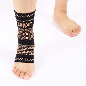 Soporte de Tobillo Deportivo de Compresión, <span class=keywords><strong>Tobillera</strong></span> de Cobre <span class=keywords><strong>para</strong></span> Hombres y Mujeres, <span class=keywords><strong>para</strong></span> Correr, <span class=keywords><strong>Baloncesto</strong></span>, Deportes al Aire Libre, Protector de Tobillo - Product Image 1