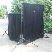 Scène de Marionnettes Complète avec Ailes, Trépied Portable, Scène de Théâtre de Marionnettes