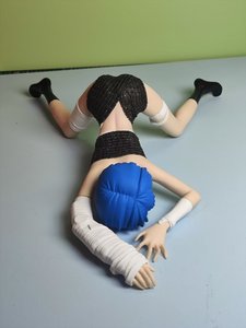Figura de <span class=keywords><strong>Anime</strong></span> de <span class=keywords><strong>Chica</strong></span> en Pose de Rodillas con Vendaje, Artículo Coleccionable para Adultos, Modelo Decorativo para el Hogar - Product Image 4