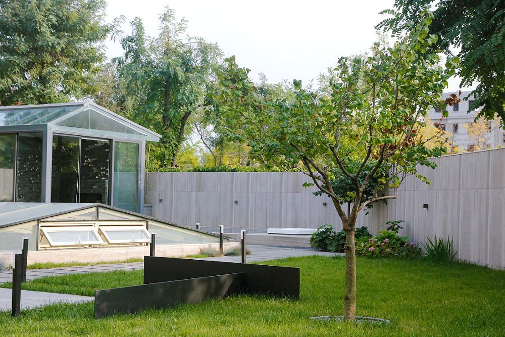 marco de aluminio de Gable terraza bajo-e techo de vidrio para Patio tifón resistente e impermeable