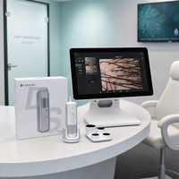 DS-3 AI Trichoscope 16MP Camera 4 Probes 10X-200X Hair Mirror Scalp Analyzer Follicle Detector Android