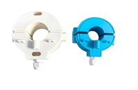 Transformateur de courant à noyau divisé étanche, ouverture 36 mm, IP68, haute sensibilité, précision 0,5 %, sortie 333 mV, 1-200 mA CA, 0-10 V, RS485