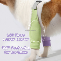 Attelle réglable pour coude et genou de chien, bandage de protection pour patte avant, traitement des callosités, anti-léchage