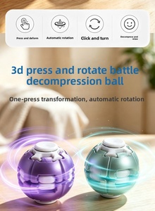 SHIMMERSTAR Balle de décompression portable <span class=keywords><strong>anti</strong></span>-anxiété, jouet sensoriel <span class=keywords><strong>anti</strong></span>-<span class=keywords><strong>stress</strong></span>, <span class=keywords><strong>gadget</strong></span> de relaxation 6 cm pour le bureau, tous âges - Product Image 5