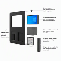Kiosques de paiement muraux Estar, kiosque d'auto-enregistrement pour hôtel, écran tactile avec imprimante thermique, lecteur de cartes