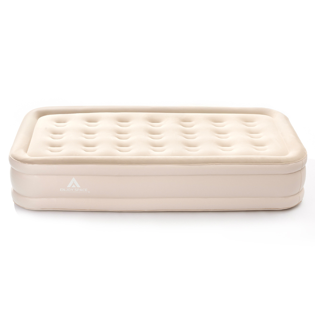 Wholesale Khaki Air Mattress for Backpacking Single Size Thickened Self-inflating Sleep Pad