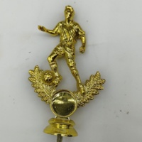 Kustom shinny emas figurine torch angel