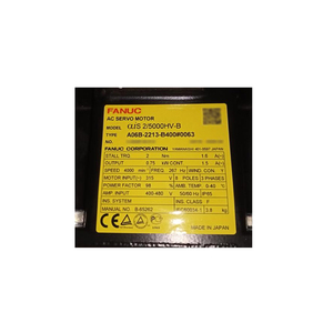A06B-2213-B400 # 0063 Piezas de Máquinas Japonesas FANUC, Servomotor AC Usado y Probado, Proveedor de Repuestos - Product Image 1