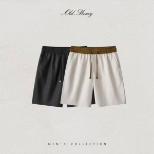 Shorts décontractés pour hommes, coupe confortable, idéaux pour des mouvements fluides, avec un look épuré, une sensation naturelle et un style simple. - Product Image 1