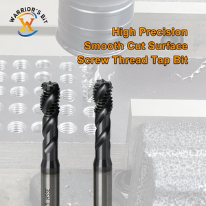 Dao taro ren xoắn ốc Warrior's Bit HSSE M10, dao phay ren, dao taro máy CNC, mũi taro ren cho thép không gỉ - Product Image 2