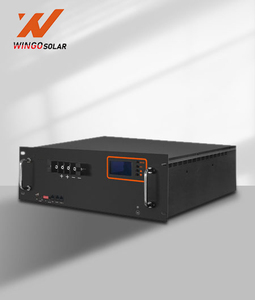 Литий-ионный фосфатный аккумулятор Wingosolar, 24 В, 48 В, 50 А · ч, 100 А · ч, 200 А · ч, 300 А · ч, 5 кВтч, 10 кВтч, батарея <span class=keywords><strong>LiFePO4</strong></span> для солнечной системы - Product Image 1