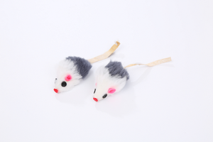 Tavşan kürk yanlış fare <span class=keywords><strong>Pet</strong></span> kedi oyuncaklar <span class=keywords><strong>Mini</strong></span> komik oyun oyuncaklar kediler yavru için - Product Image 2