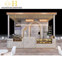 Vitrines pour crème glacée Kiosque pour jus de yaourt Boutique Présentoir intérieur pour crème glacée Thé à bulles Présentoir pour crème glacée