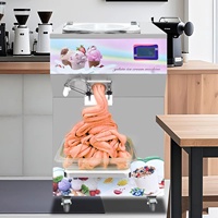 Machine à glace dure professionnelle à prix d'usine, congélateur discontinu pour crème glacée dure