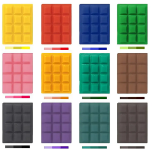 Timesrui fabrication de bijoux à bricoler soi-même ensemble de colorants à bougie en forme de gaufre 6/12 Options de couleur matériaux de moulage à la cire de soja parfumée <span class=keywords><strong>pour</strong></span> la couleur de la bougie - Product Image 3