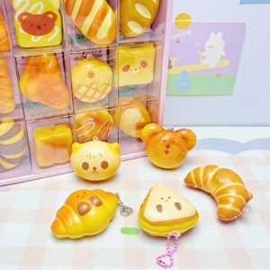 Nuevo Set de 24 Juguetes Blandos de Pan 2026, de Rebote Lento, Paquete Antiestrés de Comida, para Niños y Adultos, Alivio de la Ansiedad, Caja de Regalo Sensorial CPC - Product Image 6